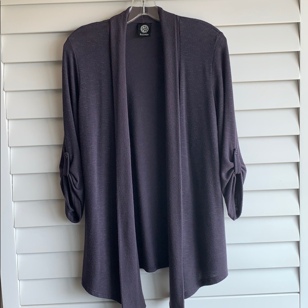 Women’s plum sweater sz L